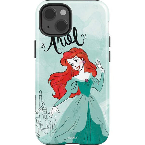 Disney Princess Ariel Art iPhone 14 Impact Case