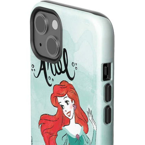 Disney Princess Ariel Art iPhone 14 Impact Case