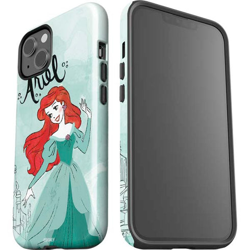 Disney Princess Ariel Art iPhone 14 Impact Case