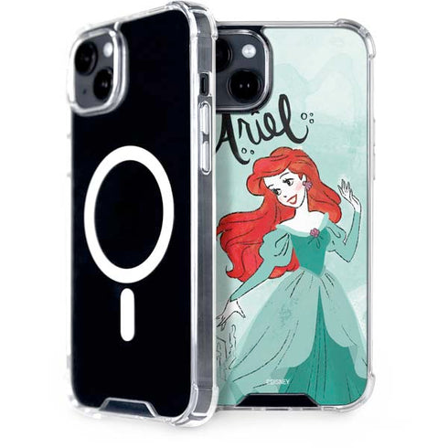 Disney Princess Ariel iPhone 15 Plus MagSafe Case