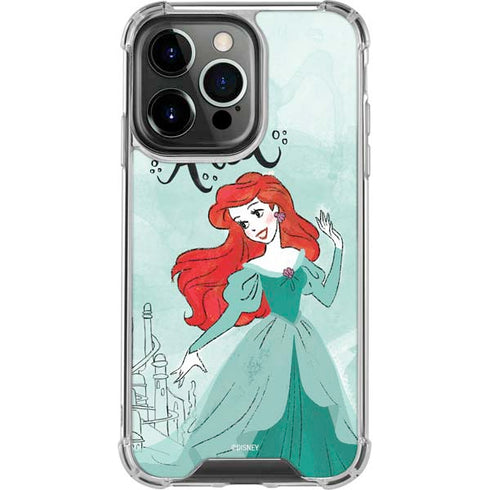 Disney Princess Ariel iPhone 15 Pro Clear Case