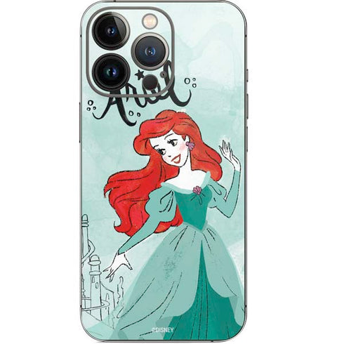 Disney Princess Ariel Art iPhone 14 Pro Skin