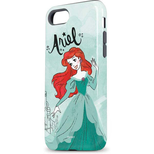 Disney Princess Ariel Art iPhone 8 Pro Case