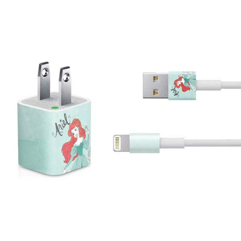 Disney Princess Ariel Art iPhone Charger (5W USB) Skin