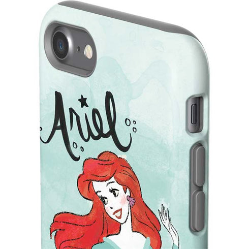 Disney Princess Ariel Art iPhone SE (2nd & 3rd Gen) Pro Case