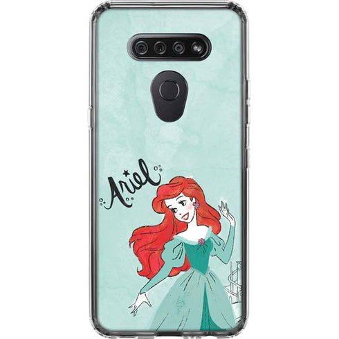Disney Princess Ariel LG K51/Q51 Clear Case