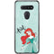 Disney Princess Ariel LG K51/Q51 Clear Case