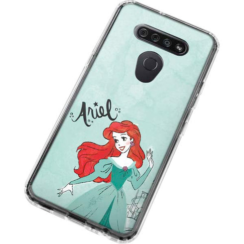 Disney Princess Ariel LG K51/Q51 Clear Case