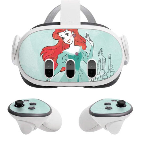 Disney Princess Ariel Meta Quest 3 Skin