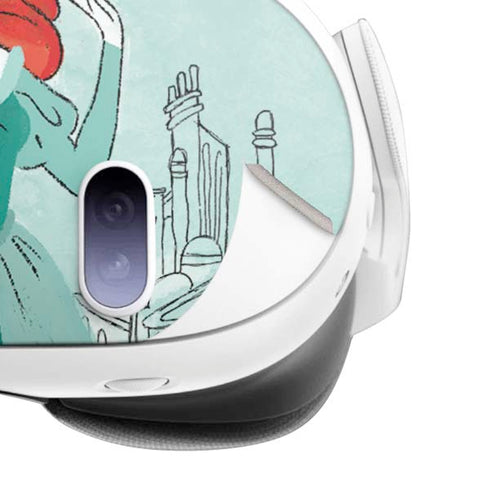 Disney Princess Ariel Meta Quest 3 Skin