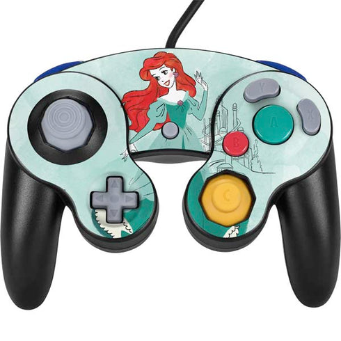 Disney Princess Ariel Art Nintendo GameCube Controller Skin