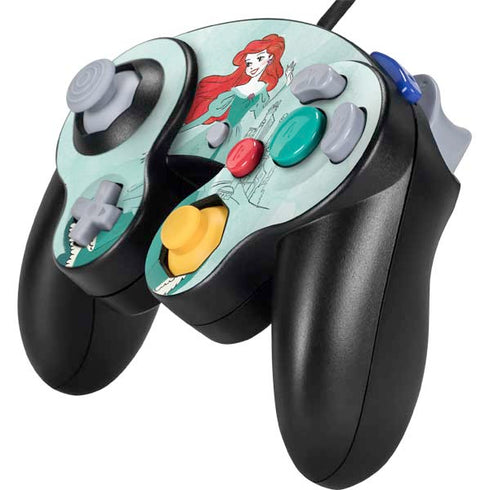 Disney Princess Ariel Art Nintendo GameCube Controller Skin