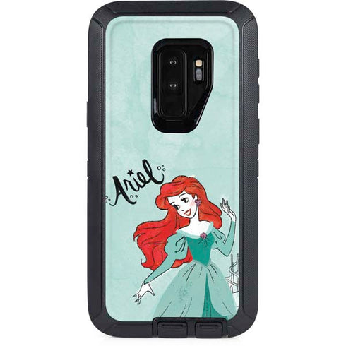 Disney Princess Ariel Art Otterbox Defender Galaxy Skin