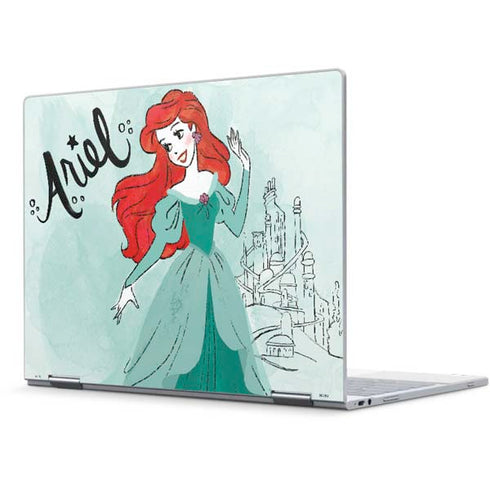 Disney Princess Ariel Art Pixelbook Skin