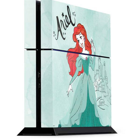 Disney Princess Ariel Art PS4 Console Skin