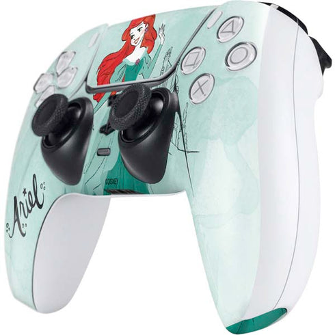 Disney Princess Ariel Art PS5 Controller Skin