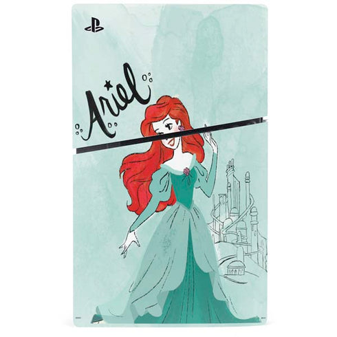 Disney Princess Ariel PS5 Slim Disk Console Skin
