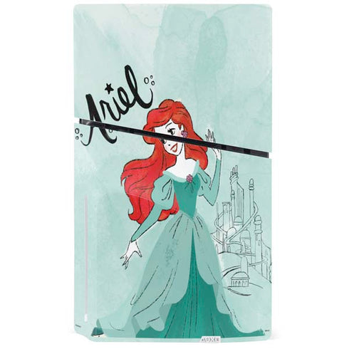 Disney Princess Ariel PS5 Slim Disk Console Skin
