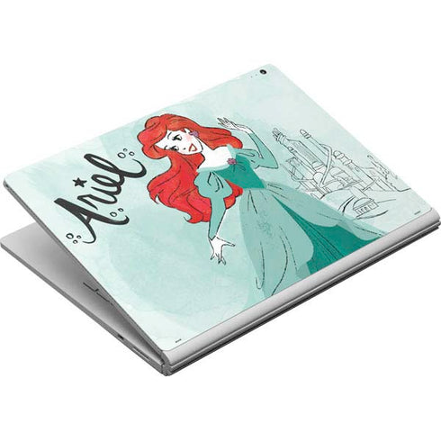 Disney Princess Ariel Art Surface Book Skin