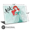 Disney Princess Ariel Art Universal Laptop 12in (9.8 x 6.8in) Skin