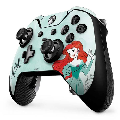 Disney Princess Ariel Art Xbox One Elite Controller Skin