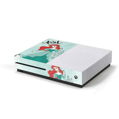Disney Princess Ariel Art Xbox One S Console Skin