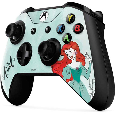 Disney Princess Ariel Art Xbox One X Controller Skin