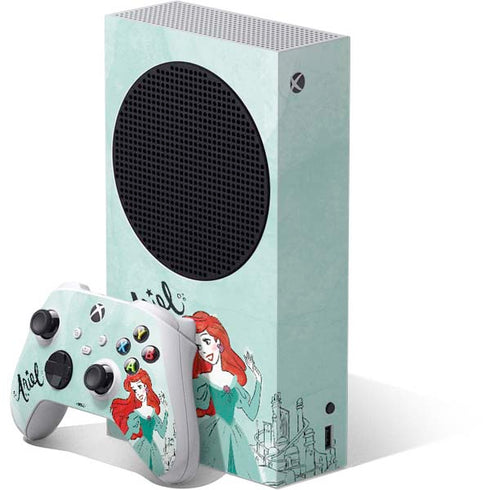 Disney Princess Ariel Art Xbox Series S Bundle Skin