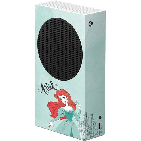 Disney Princess Ariel Art Xbox Series S Console Skin