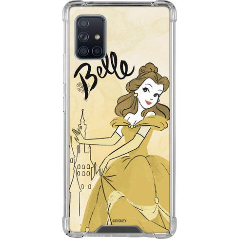 Disney Princess Belle Art Galaxy A51 5G Clear Case