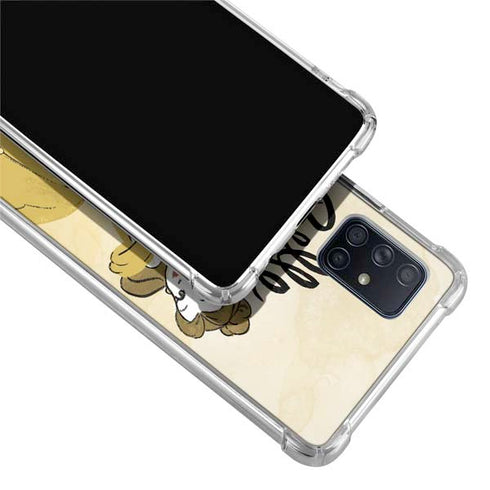 Disney Princess Belle Art Galaxy A71 5G Clear Case