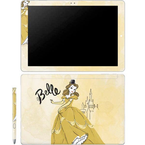 Disney Princess Belle Art Galaxy Book 12in Skin