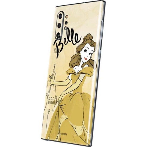 Disney Princess Belle Art Galaxy Note 10 Plus Skin