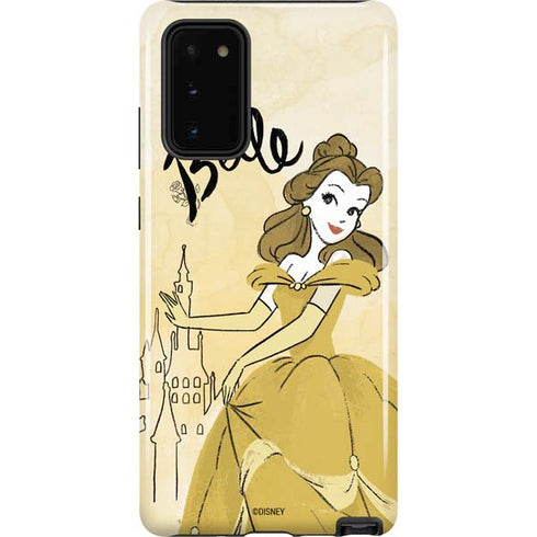 Disney Princess Belle Art Galaxy Note20 5G Pro Case