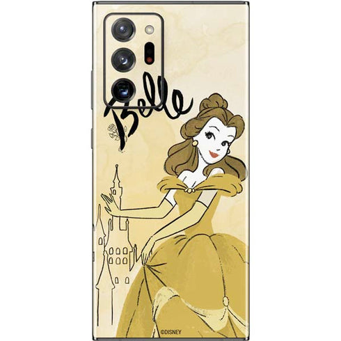 Disney Princess Belle Art Galaxy Note20 Ultra 5G Skin