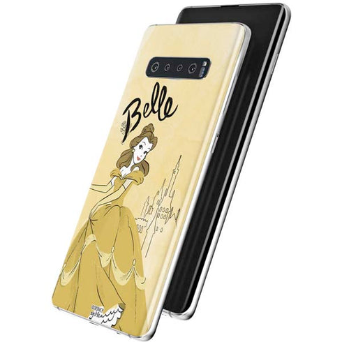 Disney Princess Belle Art Galaxy S10 Skin