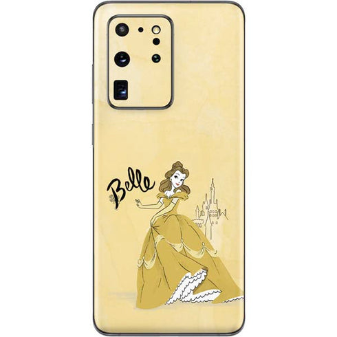 Disney Princess Belle Art Galaxy S20 Ultra 5G Skin