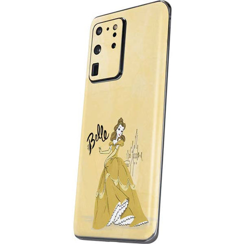 Disney Princess Belle Art Galaxy S20 Ultra 5G Skin