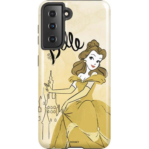 Disney Princess Belle Art Galaxy S21 5G Pro Case