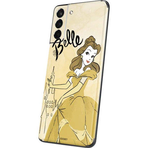 Disney Princess Belle Art Galaxy S21 5G Skin