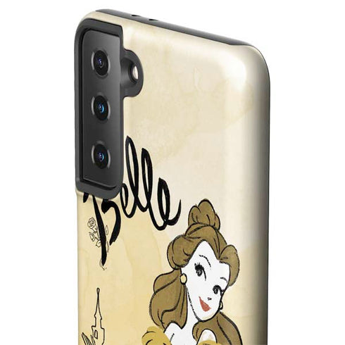 Disney Princess Belle Art Galaxy S21 FE Pro Case