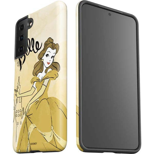 Disney Princess Belle Art Galaxy S21 FE Pro Case