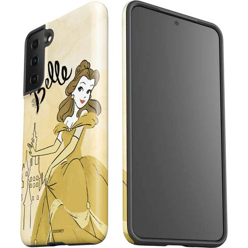 Disney Princess Belle Art Galaxy S21 Plus 5G Pro Case