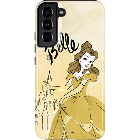 Disney Princess Belle Art Galaxy S22 Plus Pro Case