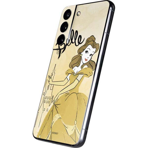 Disney Princess Belle Art Galaxy S22 Skin