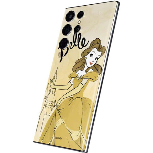 Disney Princess Belle Art Galaxy S22 Ultra Skin