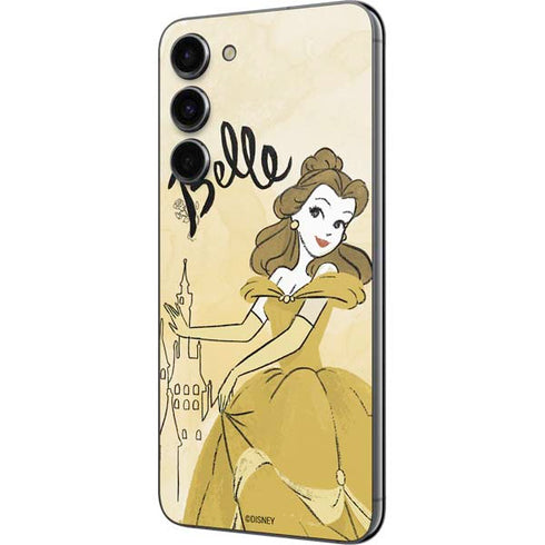 Disney Princess Belle Art Galaxy S23 Plus Skin