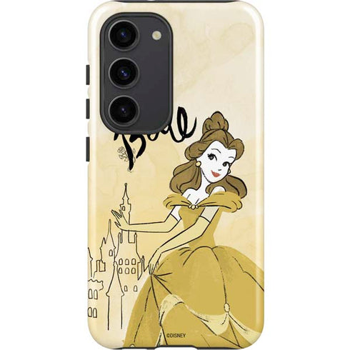 Disney Princess Belle Art Galaxy S23 Pro Case