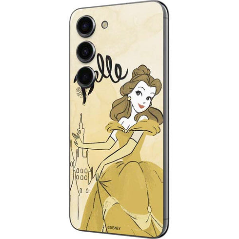Disney Princess Belle Art Galaxy S23 Skin