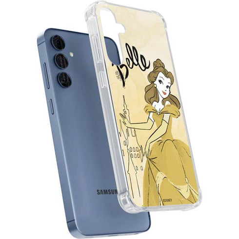 Disney Princess Belle Art Galaxy S24 Clear Case